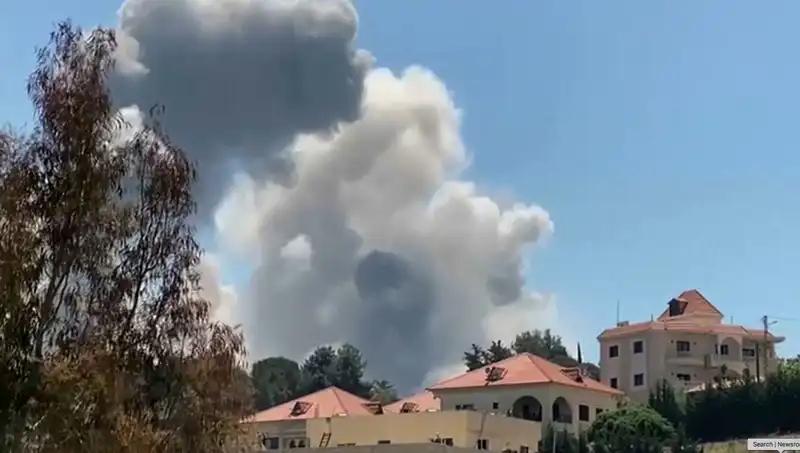 İsrail’in Lübnan’a Düzenlediği Hava Saldırısı: Bir Sivil Hayatını Kaybetti