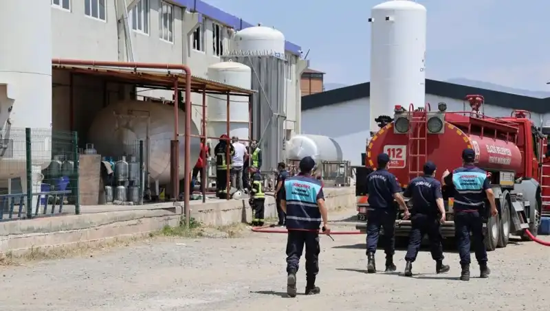 Elazığ'da Gaz Dolum Tesisinde Korkunç Patlama: 5 Yaralı, Çevreye Zarar Verdi