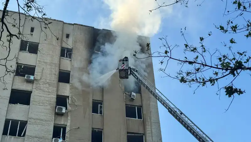 Rusya Harkov’u Bomba Yağmuruna Tutarken 27 Kişi Yaralandı