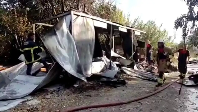 Hatay'da Konteyner Yangını: Yangının Ardından Zarar Görmüş Alanlar