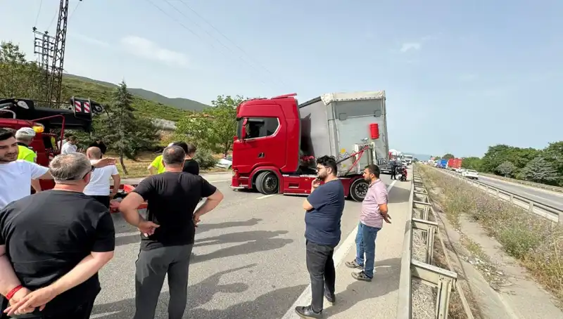 Seyir Halindeyken Arı Soktu: Trafikte Beklenmedik Şok Anları