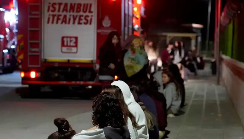 Kız Öğrenci Yurdunda Yangın: 2500 Kişinin Güvenliği Tehlikeye Girdi