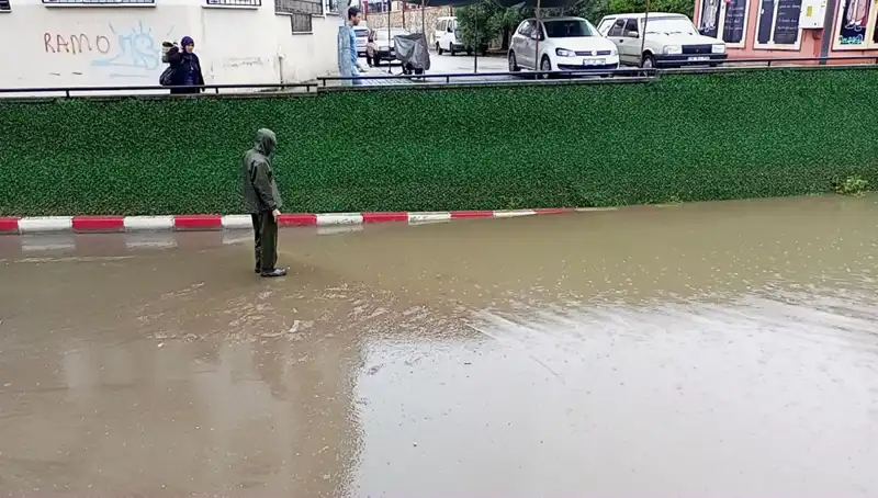 Aydın’da Aniden Bastıran Sağanak, Alt Geçidi Sular Altında Bıraktı!