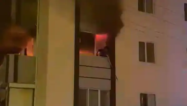 5 Katlı Binada Korkunç Yangın: Karı-Koca Hayatını Kaybetti