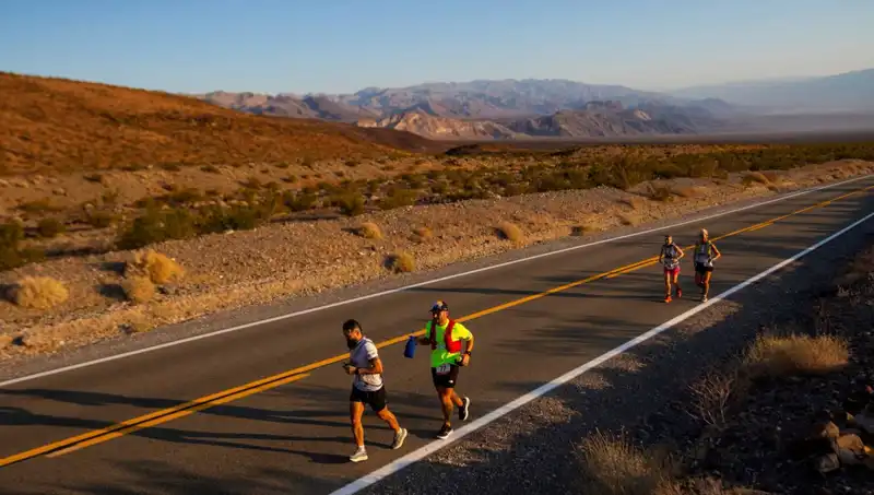 Ölüm Vadisi’nde Koşulan Maratonda Yeni Rekor: En Zor Yarıştan Zaferle Çıktı