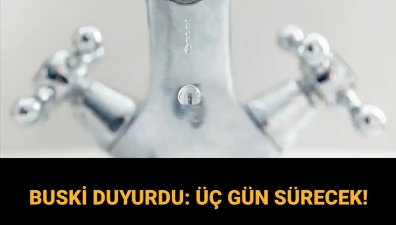 Bursa'da Üç Gün Sürdürecek Su Kesintisi: Sular Ne Zaman Gelecek?
