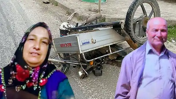 Motosiklete Arkadan Çarpan Araç: İki Can Yandı