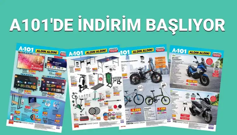 A101 12 Haziran Aktüel Kataloğu: Beyaz Eşya ve Elektronik Ürünler Yolda!
