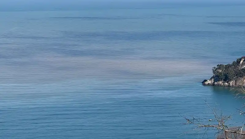 Bartın Irmağı’nda Yaşanan Doğal Olay, Denizi Çamurla Kapladı