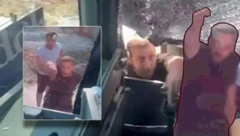 Turistleri Taşıyan Otobüse Taşlı Saldırı: Korku Dolu Anlar Yaşandı!