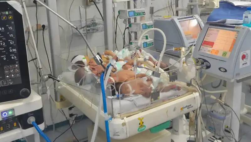 Gazzeli Doktorlar Mucize Peşinde: "Birden Fazla Bebek Aynı Kuvözde Hayat Mücadelesi Veriyor"